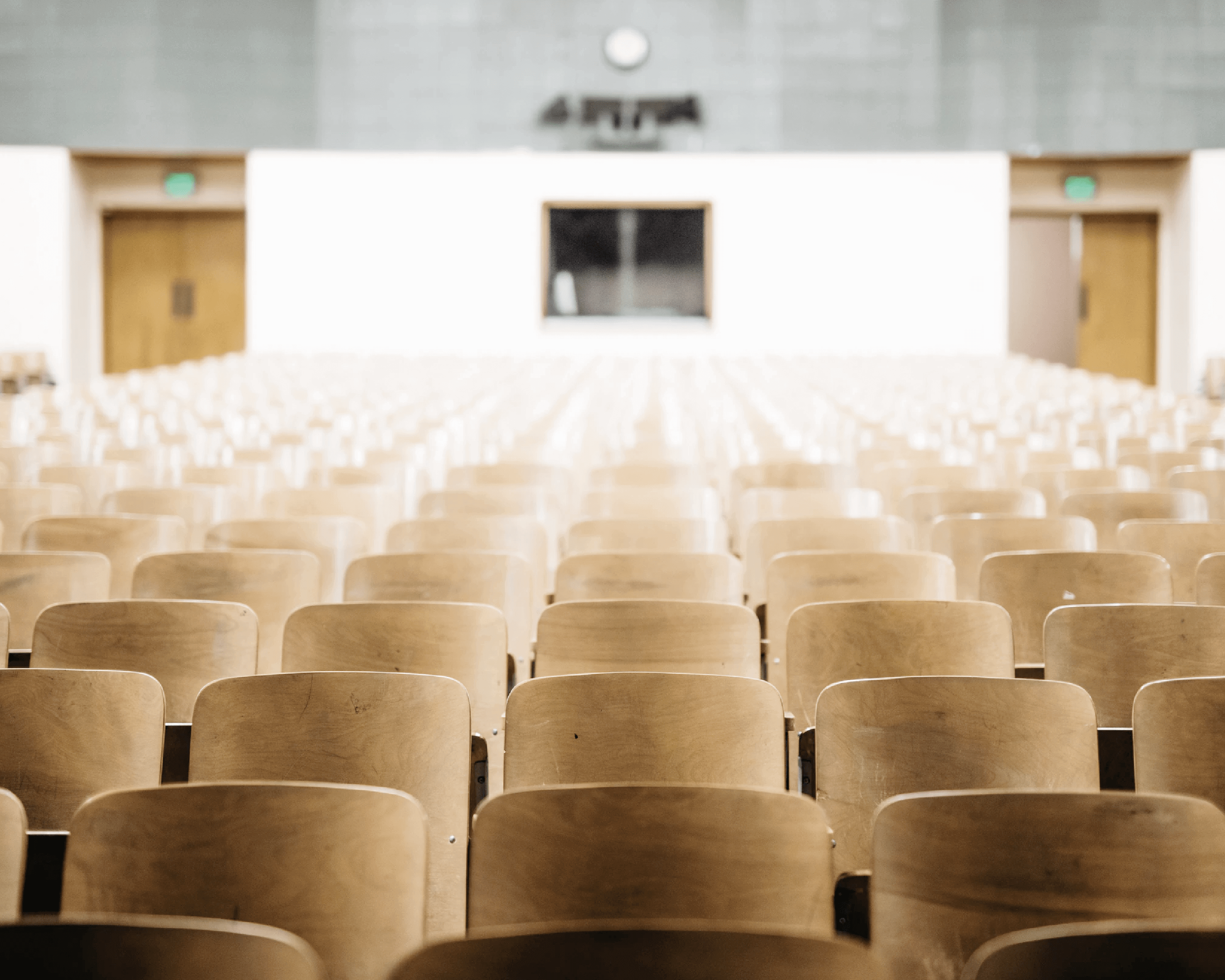 Auditorium at higher education CIOs
